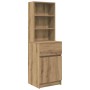 Mesilla de noche Artisan Oak 39x35x125 cm Madera de ingeniería de , Mesitas de noche - Ref: Foro24-861318, Precio: 73,21 €, D...