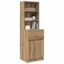 Mesilla de noche Artisan Oak 39x35x125 cm Madera de ingeniería de , Mesitas de noche - Ref: Foro24-861318, Precio: 73,21 €, D...