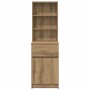 Mesilla de noche Artisan Oak 39x35x125 cm Madera de ingeniería de , Mesitas de noche - Ref: Foro24-861318, Precio: 73,21 €, D...