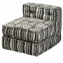 Puf modular de 3 plazas de tela de rayas grises von , Kissen für Stühle und Sofas - Ref: Foro24-244984, Preis: 576,35 €, Raba...