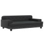 Cama para perros de cuero sintético negra 90x53x30 cm by , Beds for dogs - Ref: Foro24-171876, Price: 113,32 €, Discount: %
