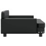 Cama para perros de cuero sintético negra 90x53x30 cm by , Beds for dogs - Ref: Foro24-171876, Price: 113,32 €, Discount: %