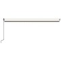 Automatic awning with LED and wind sensor cream 500x300 cm by vidaXL, Awnings - Ref: Foro24-3069152, Price: 561,65 €, Discoun...