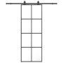 Puerta corredera con juego herrajes negro 76x205 cm ESG vidrio von , Türen - Ref: Foro24-3375802, Preis: 214,94 €, Rabatt: %