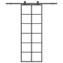 Puerta corredera con juego herrajes negro 76x205 cm ESG vidrio von , Türen - Ref: Foro24-3375790, Preis: 243,50 €, Rabatt: %