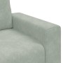 Sillón sofá gris claro 60 cm terciopelo von , Sofas - Ref: Foro24-4105247, Preis: 167,59 €, Rabatt: %