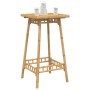 Mesa de bar para exterior cuadrada de bambú 55x55x100 cm von , Gartensets - Ref: Foro24-4108229, Preis: 90,58 €, Rabatt: %