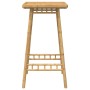 Mesa de bar para exterior cuadrada de bambú 55x55x100 cm von , Gartensets - Ref: Foro24-4108229, Preis: 90,58 €, Rabatt: %