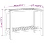 Mesa auxiliar de baño madera maciza de teca 60x30x45 cm von , Badezimmerzubehör - Ref: Foro24-340752, Preis: 73,76 €, Rabatt: %