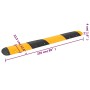 Badén de velocidad goma amarillo y negro 226x32,5x4 cm von , Straßen- und Verkehrszeichen - Ref: Foro24-3157046, Preis: 132,6...
