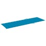 Tumbona con cojín azul madera de pino impregnada by , Loungers - Ref: Foro24-3065853, Price: 128,80 €, Discount: %
