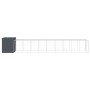 Caseta perros con corral acero galvanizado gris 214x1069x181 cm von , Hundehütten - Ref: Foro24-3189135, Preis: 980,48 €, Rab...