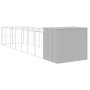 Caseta perros corral acero galvanizado gris claro 214x865x181cm von , Hundehütten - Ref: Foro24-3189128, Preis: 765,75 €, Rab...