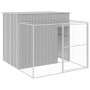 Caseta perros corral acero galvanizado gris claro 214x253x181cm von , Hundehütten - Ref: Foro24-3189137, Preis: 419,65 €, Rab...