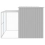 Caseta perros corral acero galvanizado gris claro 214x253x181cm von , Hundehütten - Ref: Foro24-3189137, Preis: 419,65 €, Rab...