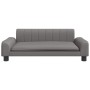Sofá para niños de cuero sintético gris 90x53x30 cm by , Baby and Toddler Furniture - Ref: Foro24-3196266, Price: 88,23 €, Di...