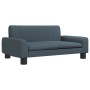 Sofá para niños de tela gris oscuro 70x45x30 cm by , Baby and Toddler Furniture - Ref: Foro24-3196270, Price: 77,97 €, Discou...