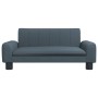 Sofá para niños de tela gris oscuro 70x45x30 cm by , Baby and Toddler Furniture - Ref: Foro24-3196270, Price: 77,97 €, Discou...