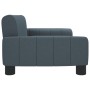 Sofá para niños de tela gris oscuro 70x45x30 cm by , Baby and Toddler Furniture - Ref: Foro24-3196270, Price: 77,97 €, Discou...