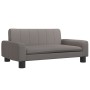 Sofá para niños de tela gris taupe 70x45x30 cm by , Baby and Toddler Furniture - Ref: Foro24-3196272, Price: 77,91 €, Discoun...