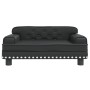 Sofá para niños de cuero sintético negro 70x45x30 cm by , Baby and Toddler Furniture - Ref: Foro24-3196300, Price: 91,26 €, D...
