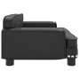 Sofá para niños de cuero sintético negro 70x45x30 cm by , Baby and Toddler Furniture - Ref: Foro24-3196300, Price: 91,26 €, D...