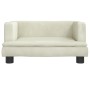 Sofá para niños de terciopelo crema 60x40x30 cm von , Baby- und Kleinkindmöbel - Ref: Foro24-3196323, Preis: 66,43 €, Rabatt: %