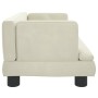 Sofá para niños de terciopelo crema 60x40x30 cm von , Baby- und Kleinkindmöbel - Ref: Foro24-3196323, Preis: 66,43 €, Rabatt: %