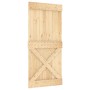 Puerta corredera con herrajes madera maciza de pino 95x210 cm von , Türen - Ref: Foro24-3203042, Preis: 225,22 €, Rabatt: %