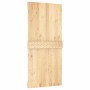 Puerta corredera con herrajes madera maciza de pino 95x210 cm von , Türen - Ref: Foro24-3203042, Preis: 225,22 €, Rabatt: %