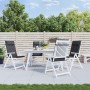 Cojines de silla respaldo alto 4 uds tela Oxford gris antracita by , Cushions for chairs and sofas - Ref: Foro24-361875, Pric...