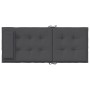 Cojines de silla respaldo alto 4 uds tela Oxford gris antracita by , Cushions for chairs and sofas - Ref: Foro24-361875, Pric...