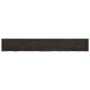 Estante pared madera roble tratada marrón oscuro 200x30x(2-6)cm von , Regale und Regale - Ref: Foro24-363845, Preis: 62,88 €,...