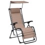 Tumbona plegable de textilene taupe | Foro24.es | Tu tienda online para hogar, jardín y más Foro24.es