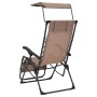 Tumbona plegable de textilene taupe | Foro24.es | Tu tienda online para hogar, jardín y más Foro24.es