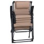 Tumbona plegable de textilene taupe | Foro24.es | Tu tienda online para hogar, jardín y más Foro24.es