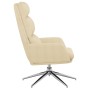 Sillón de relax de tela color crema by , Armchairs - Ref: Foro24-341132, Price: 113,27 €, Discount: %