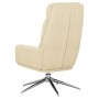 Sillón de relax de tela color crema by , Armchairs - Ref: Foro24-341132, Price: 113,27 €, Discount: %
