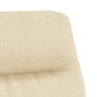 Sillón de relax de tela color crema by , Armchairs - Ref: Foro24-341132, Price: 113,27 €, Discount: %
