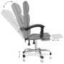 Silla de oficina reclinable de tela gris claro von , Bürostühle - Ref: Foro24-349627, Preis: 114,20 €, Rabatt: %