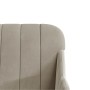 Sillón de terciopelo gris claro 63x76x80 cm von , Sessel - Ref: Foro24-351454, Preis: 98,89 €, Rabatt: %