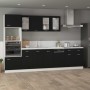 Panel para lavavajillas “Lyon” madera contrachapada negro von , Küchenschränke - Ref: Foro24-802555, Preis: 38,15 €, Rabatt: %