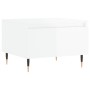 Mesa de centro madera de ingeniería blanco brillo 50x46x35 cm von , Couchtisch - Ref: Foro24-830848, Preis: 40,58 €, Rabatt: %