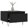 Mesa de centro madera de ingeniería negro 50x46x35 cm by , Coffee table - Ref: Foro24-830862, Price: 43,92 €, Discount: %