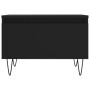 Mesa de centro madera de ingeniería negro 50x46x35 cm by , Coffee table - Ref: Foro24-830862, Price: 43,92 €, Discount: %