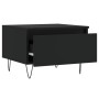Mesa de centro madera de ingeniería negro 50x46x35 cm de , Mesas de centro - Ref: Foro24-830862, Precio: 43,85 €