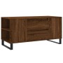 Mesa de centro madera de ingeniería marrón roble 102x44,5x50 cm by , Coffee table - Ref: Foro24-831011, Price: 92,26 €, Disco...
