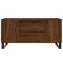 Mesa de centro madera de ingeniería marrón roble 102x44,5x50 cm by , Coffee table - Ref: Foro24-831011, Price: 92,26 €, Disco...