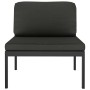 Sofá modular central con cojines aluminio antracita von , Modulare Sofas für den Außenbereich - Ref: Foro24-49240, Preis: 178...