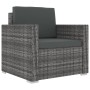 Set de muebles de jardín 8 pzas y cojines ratán sintético gris von , Gartensets - Ref: Foro24-46767, Preis: 844,70 €, Rabatt: %